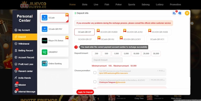 Essential Information for Depositing Funds into JILIEVO